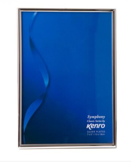 Kenro Symphony Classic Frame 6″x8″ – Silver