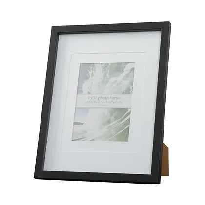 Escape 11x14 Black Wooden Frame with 8x10