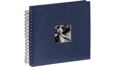 Hama Fine Art Spiral blue 28x24 50 black Pages
