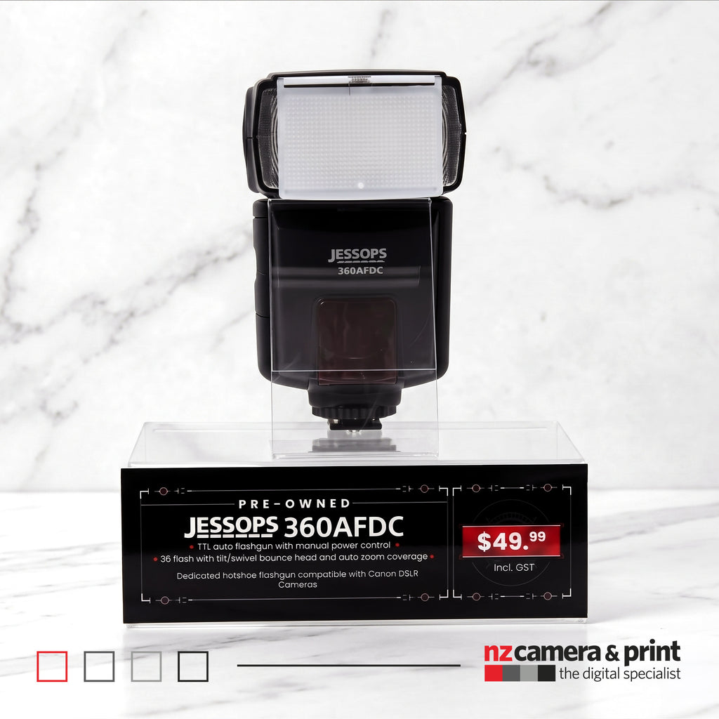 Pre-Owned Jessops 360AFDC Digital Flashgun – NZ Camera & Print