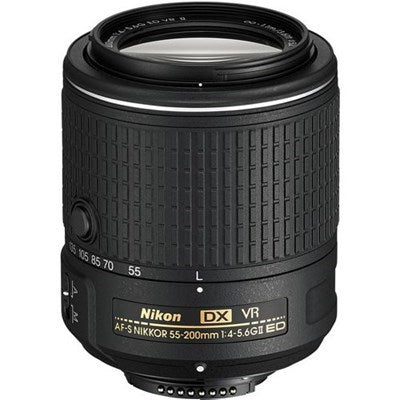 (pre-Owned) Nikon AF-S 55-200mm f/4-5.6G VRII DX Lens