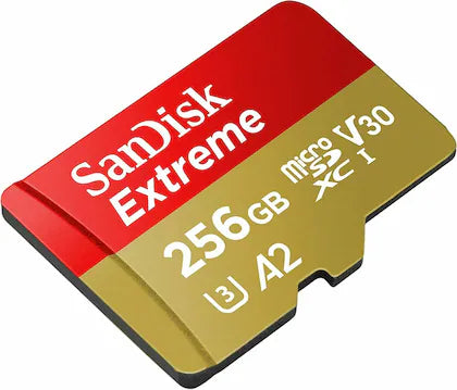 Micro SDXC with Adapter 256gb