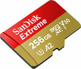 Micro SDXC with Adapter 256gb