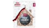 Shot2Go Gingerbread House Photo Ornament